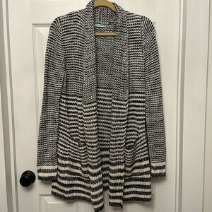Maurices stripped sweater cardigan. Medium